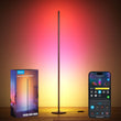 Govee RGBIC Smart Floor Lamp with 16 Million Colors, 85 Scenes & Alexa Voice Control – Black (1000lm)