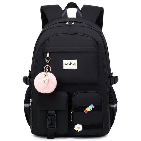ABSHOO Large Laptop Backpack for College & High School – Water-Resistant Student Bookbag