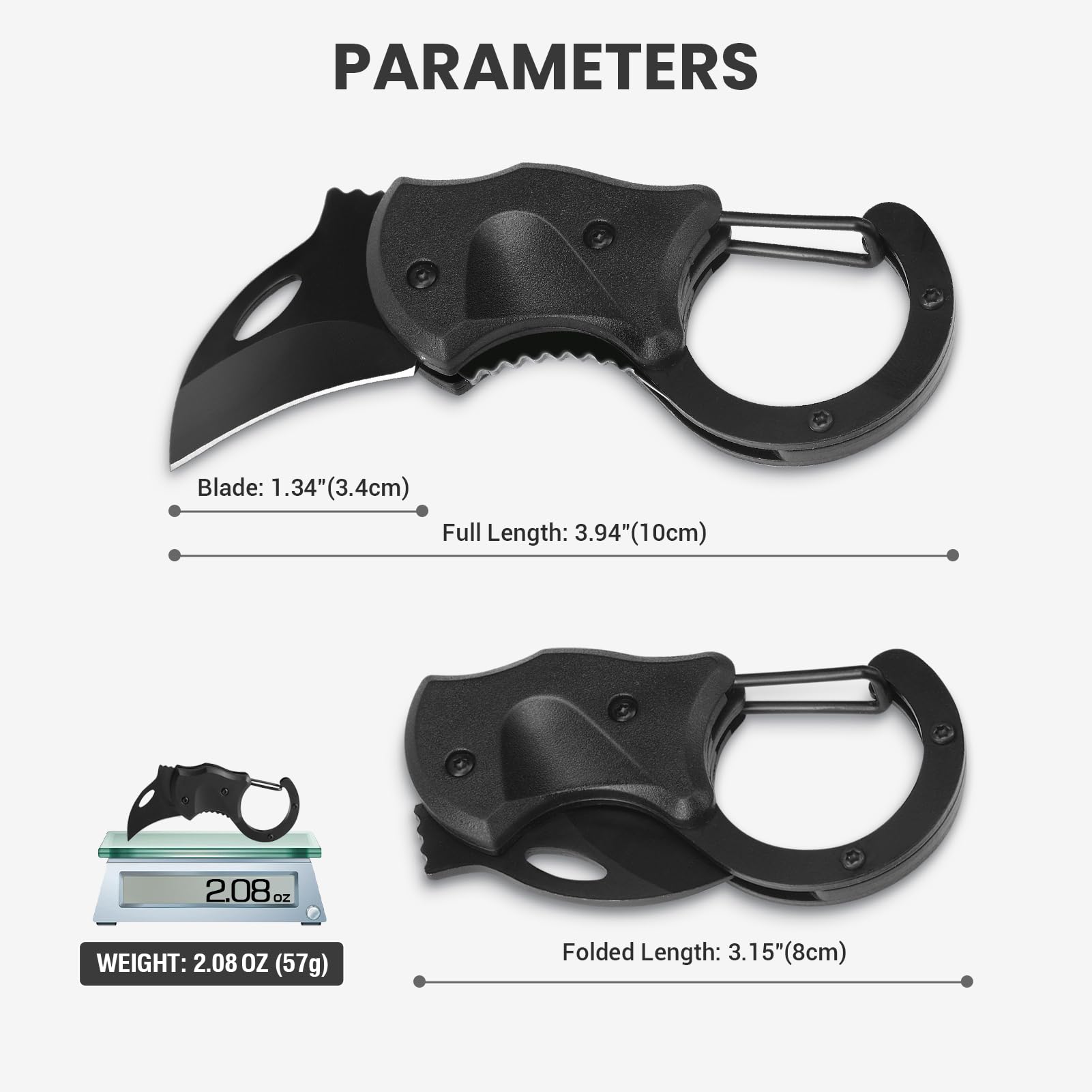 Mini Pocket Knife Keychain Folding Box Cutter – Stainless Steel EDC Knife for Camping, Hiking & Everyday Carry