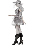 Smiffys Ghost Ship Pirate Treasure Costume for Women – Grey Dress & Hat