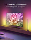 ELOUYCKE RGB Smart Light Bars – 16M Colors, 213 Effects & Music Sync TV Gaming Lights