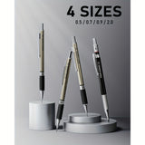 Ultimate 45-Piece School Stationery Kit – Gel Pens, Mechanical Pencils, Highlighters & Pen Case