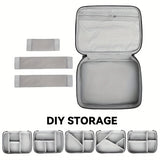 5-Color 3-Layer Multifunctional Travel Digital Storage Bag – Waterproof Cable & Charger Organizer Pouch 📦