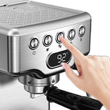 Professional 20-Bar Espresso Machine with Milk Frother