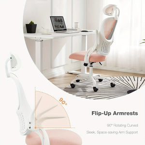 Pink Flip-up Armrest