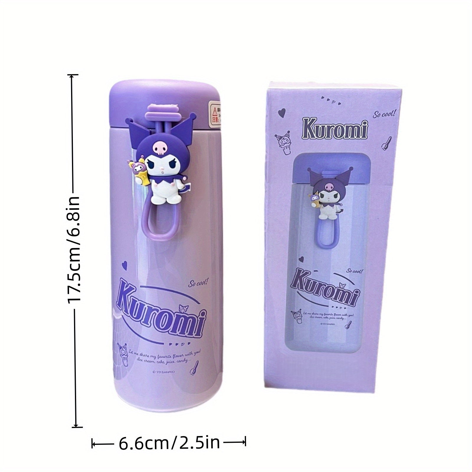 Sanrio Official Insulated Thermos Cup – Double Leak-Proof Tritan Tumbler for Hot & Cold Drinks 🎀✨