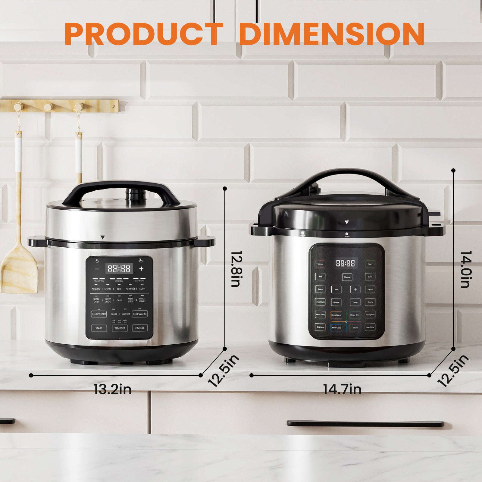 9-in-1 Electric Pressure Cooker – Multi-Functional Smart Pot with Rice, Steamer, Slow Cook & Yogurt Modes