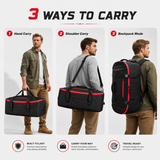 65L Tactical Duffle Backpack – Large Water-Resistant Travel & Gym Bag