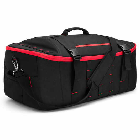 65L Tactical Duffle Backpack – Large Water-Resistant Travel & Gym Bag