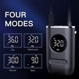 Cordless Portable Tire Inflator with LED Display