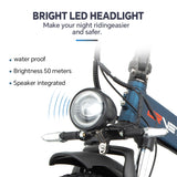 Simple & Stylish Electric Cruiser Bike - 350W City E-Bike with Integrated Battery
