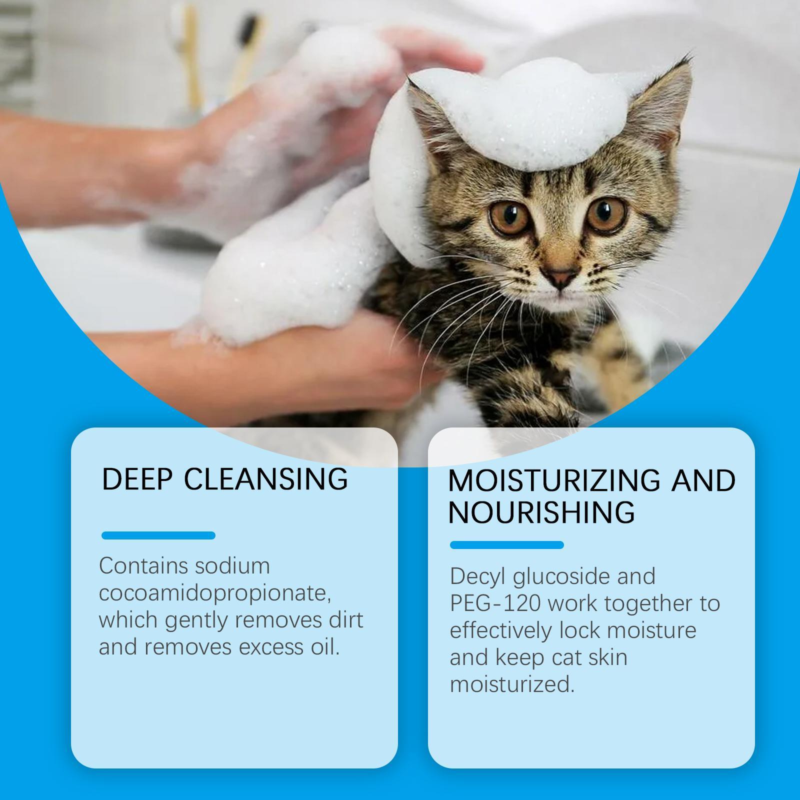 Yegbong Cat Cleaning Mousse – Gentle, Non-Irritating Foam for Quick, Waterless Pet Hygiene