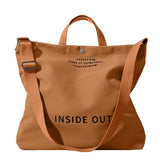 Women’s Large Capacity Canvas Tote Bag 👜 Stylish High-End Black Shoulder Bag for Shopping & Daily Use