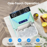Portable Ice Maker – Compact Bullet Ice Machine with Handle, Self-Cleaning & Quiet Operation