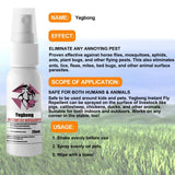 Yegbang Pet Flea & Tick Spray – Soothing Deworming and Itch Relief Spray for Dogs & Cats