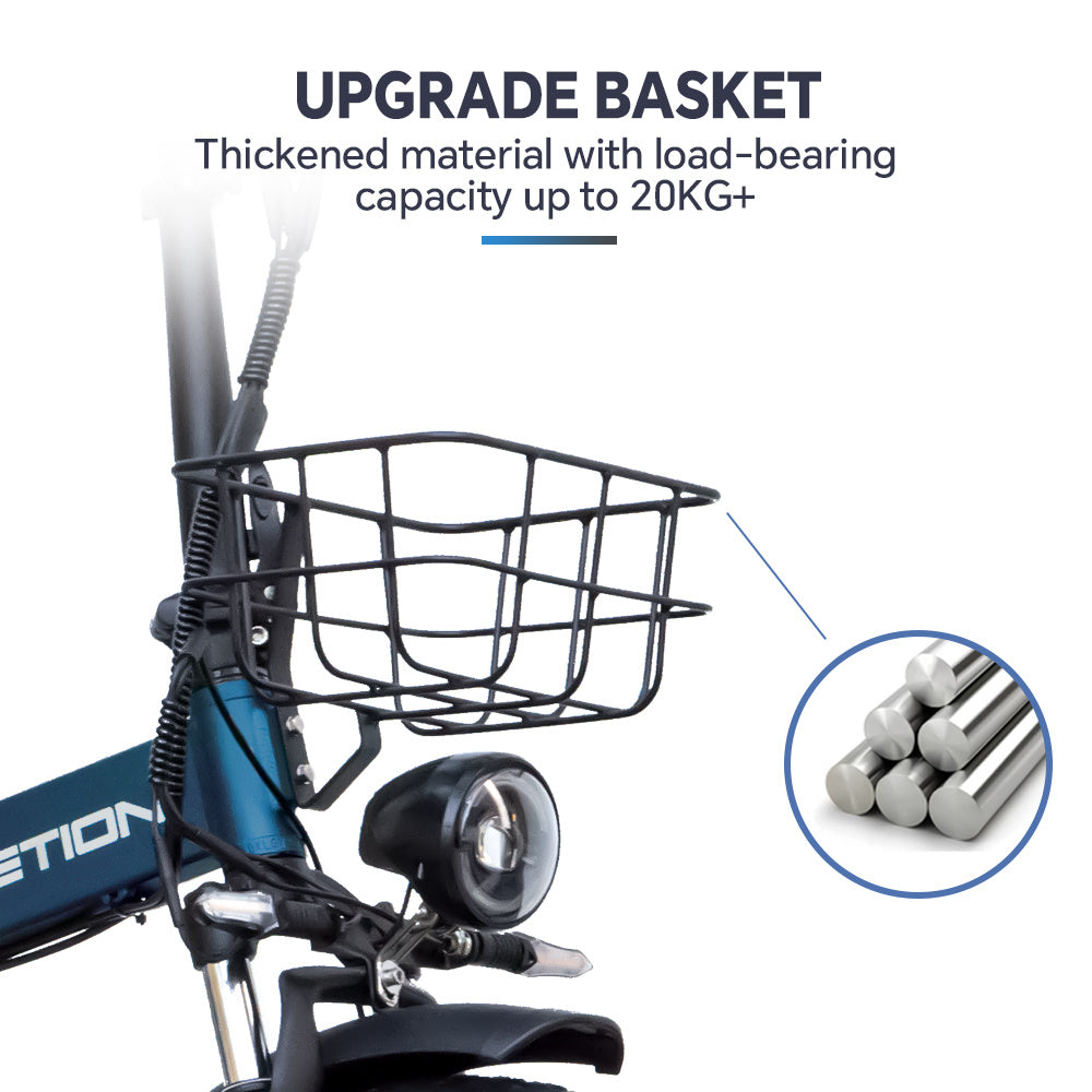 Simple & Stylish Electric Cruiser Bike - 350W City E-Bike with Integrated Battery