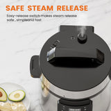9-in-1 Electric Pressure Cooker – Multi-Functional Smart Pot with Rice, Steamer, Slow Cook & Yogurt Modes
