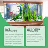 Yegbong Algae Removal Clarifier – Safe Aquarium & Pond Water Purifier, Eliminates Green, Brown & Black Algae Without Harming Fish