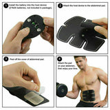 Electric Muscle Toner Machine – ABS Toning Belt with EMS Technology, Belly Shaper & Fat Burner Device for Men & Women Fitness Training