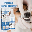 Dental Foam Cleaner for Pets – Brightens Yellow Teeth, Removes Calculus & Freshens Breath with Gentle Formula