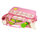 5PCS Baby Diaper Bag Set 👶 Nappy Tote with Changing Pad, Insulated Pockets & Shoulder Bags – Travel & Mummy Organizer