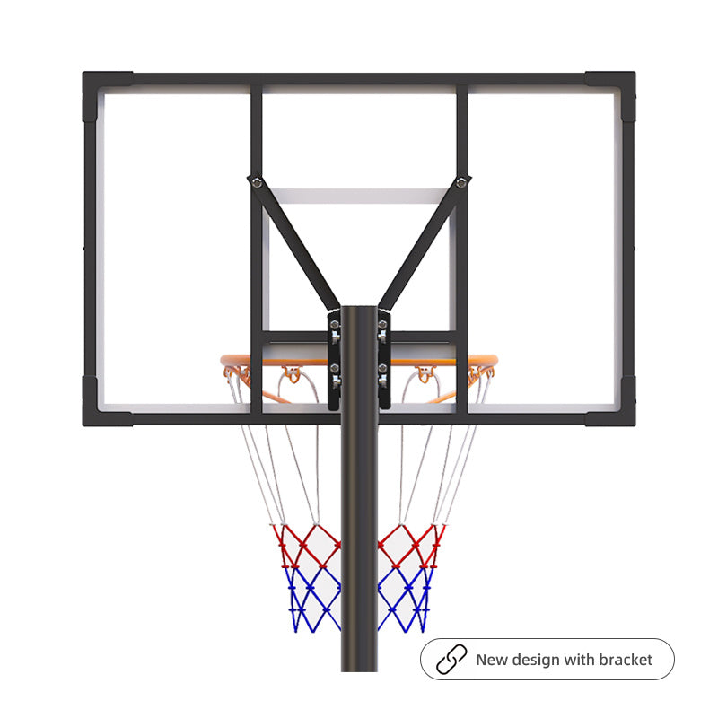 ToTheCore Adjustable Basketball Hoop – Portable Stand 5.2–8.5 ft with PC Backboard, Large Base & Wheels 🏀