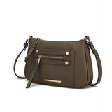 MKF Collection Essie Crossbody Handbag – Vegan Leather Women’s Purse by Mia K
