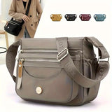 Women’s Multi-Pocket Waterproof Crossbody Bag – Shoulder Travel Purse for Everyday Use