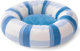Mewoofun Plush Round Cat Bed – 23" Calming Washable Pet Bed with Non-Slip Bottom for Cats, Puppies & Kittens