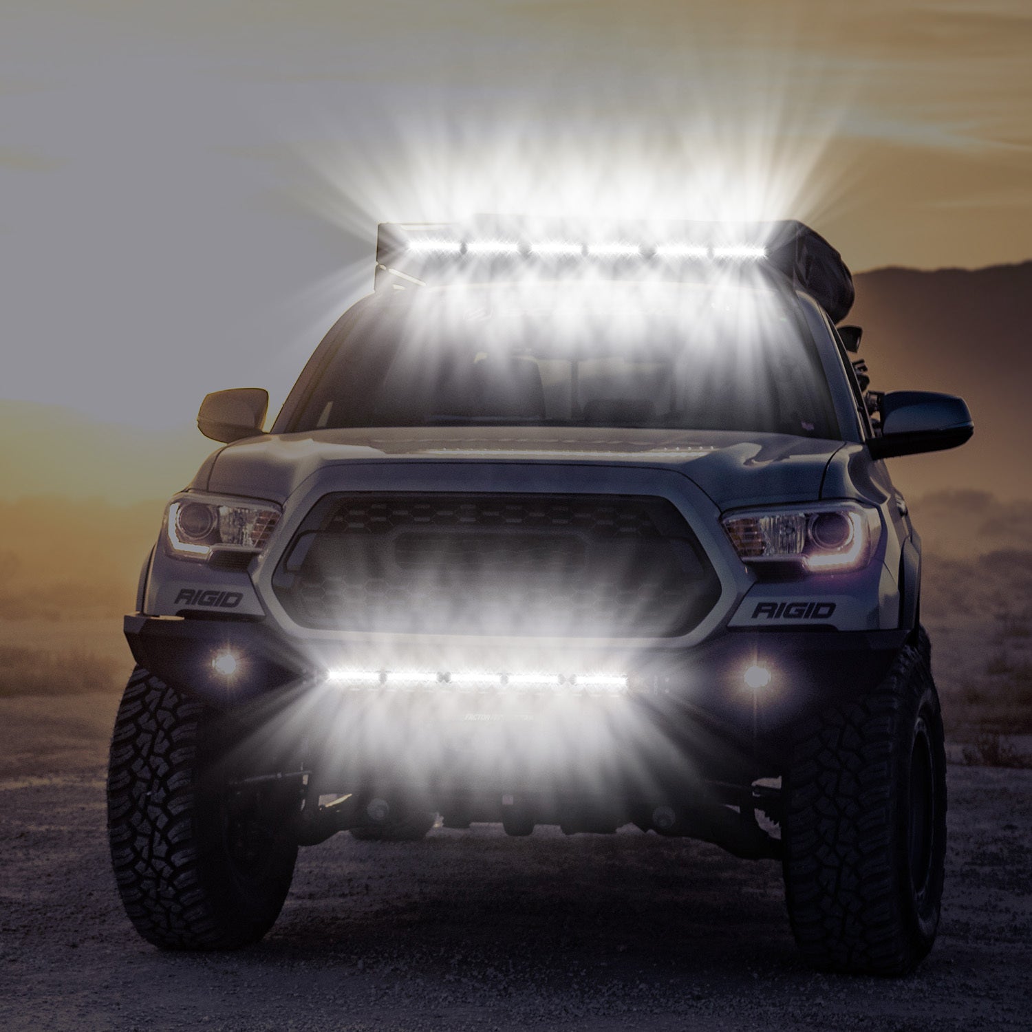 Durable 7in LED Offroad Light Bar with Ultra-Slim Design