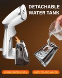 OGHom Portable Handheld Garment Steamer 1000W Fast Heat Travel Wrinkle Remover for Clothes