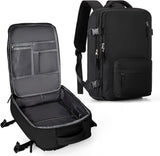 Travel Backpack Women,Carry On Backpack Flight Approved 18x14x8 inches Bag Spirit Airlines Personal ltem,College Sports Hiking Rucksack Waterproof Outdoor Casual Daypack Laptop Blackpack,Peacock Blue