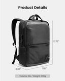 24L Professional Laptop Backpack – Water-Resistant Business Daypack for 16″ MacBook Pro & Work Essentials