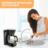 360° Rotating Cup Lid Cleaning Brush – Multi-Purpose Bottle & Crevice Cleaner