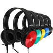 Classroom Student Headphones Bulk 10 Pack, On-Ear Comfortable Headphones with 3.5mm Jack for School