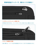 Travel Inspira XL RFID Travel Money Belt – Expanded Anti-Theft Hidden Pouch with Secure Zip (Black)