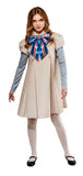 Official M3GAN Costume for Women – Licensed Horror Movie Dress with Attached Scarf (Rubie’s)