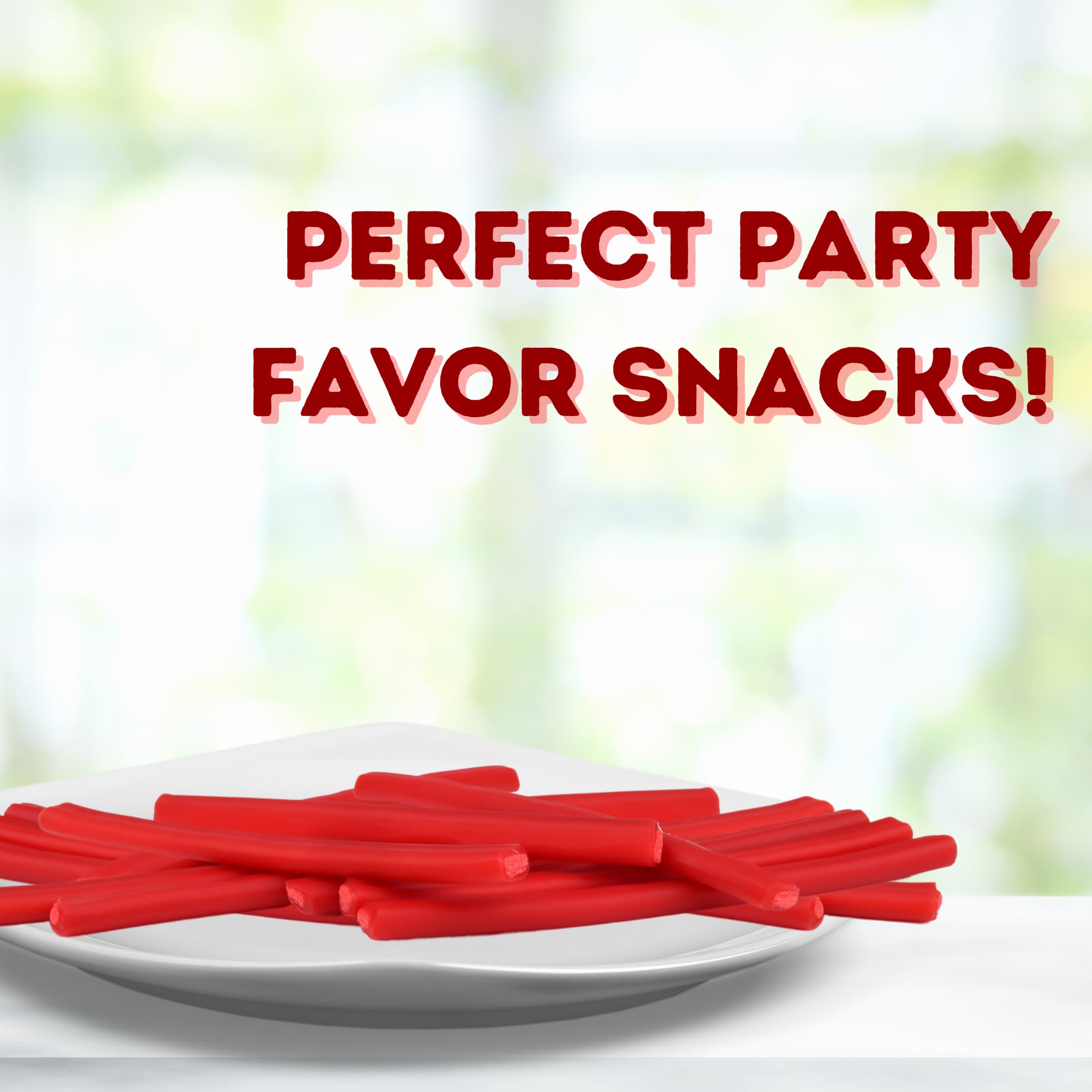 Hot Tamales Candy Ropes – 2 Pack Cinnamon-Flavored Chewy Straws (3 oz Each)