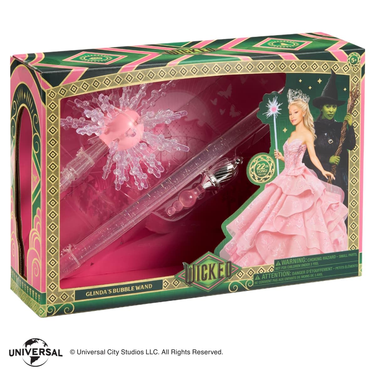 Glinda’s Bubble Wand – Official Wicked Movie Replica for Magical Cosplay & Display ✨🪄