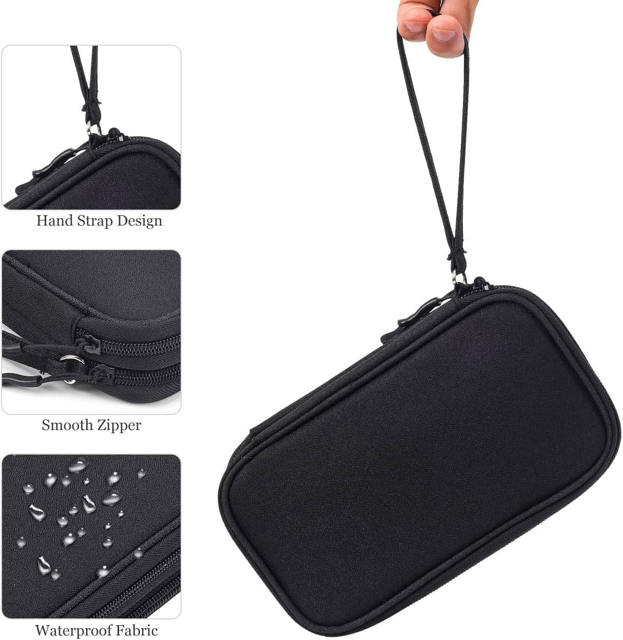 Electronics Organizer Case – Waterproof Travel Cable & Gadget Storage Bag