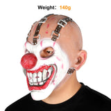 Cyclopia Killer Clown Mask – Horror Latex Sweet Tooth Mask with Black Nose & Sharp Teeth for Halloween Cosplay
