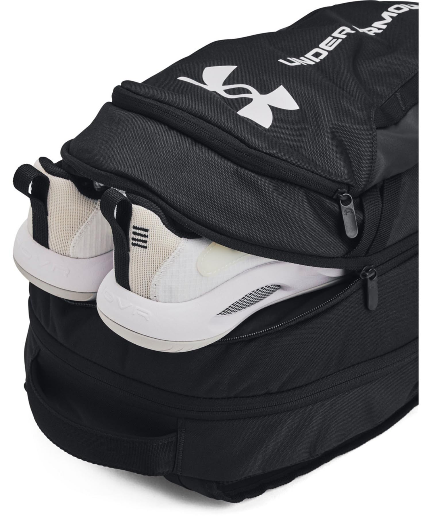 Under Armour Hustle 6.0 Backpack – Water-Resistant Laptop Backpack with Shoe Compartment