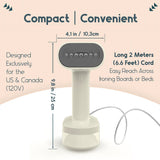 Tata Michelle Turbo Handheld Garment Steamer 1600W with Self-Cleaning System and Leakproof Portable Design