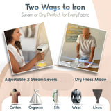 Tata Michelle Turbo Handheld Garment Steamer 1600W with Self-Cleaning System and Leakproof Portable Design