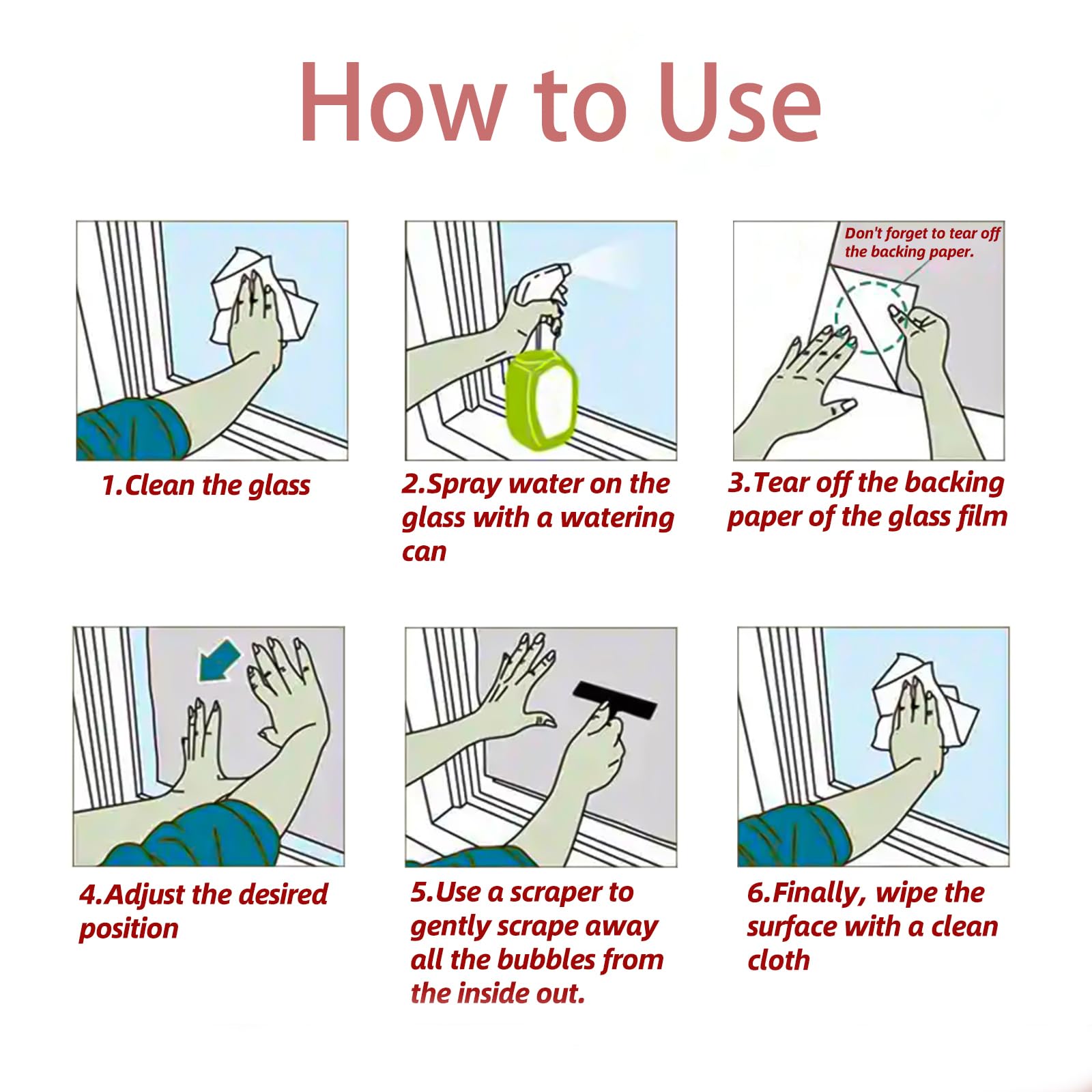 Halloween Ghost Window Clings – Double-Sided Vinyl Stickers for Glass Doors, Mirrors & Windows