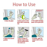 Halloween Ghost Window Clings – Double-Sided Vinyl Stickers for Glass Doors, Mirrors & Windows