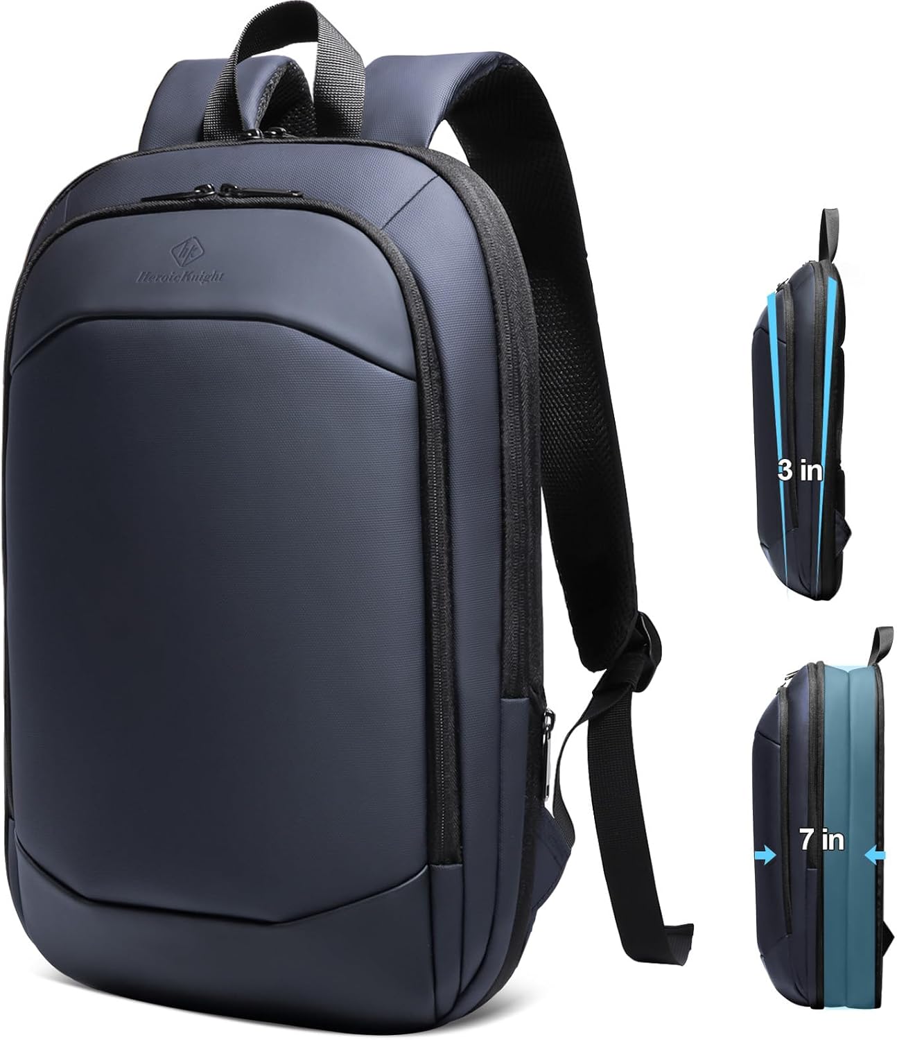 Premium 17-Inch Expandable Business Laptop Backpack for Men | Waterproof Travel Bag with USB Port & Anti-Theft Pocket