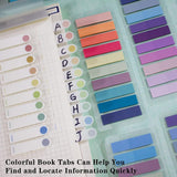 3200 Writable Morandi Page Tabs for Books, Notes and Planners