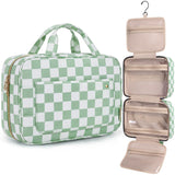 Premium Hanging Toiletry Bag with 360° Hook & Clear Travel Compartments