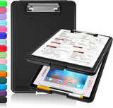Light Pink Storage Clipboard with Low-Profile Clip